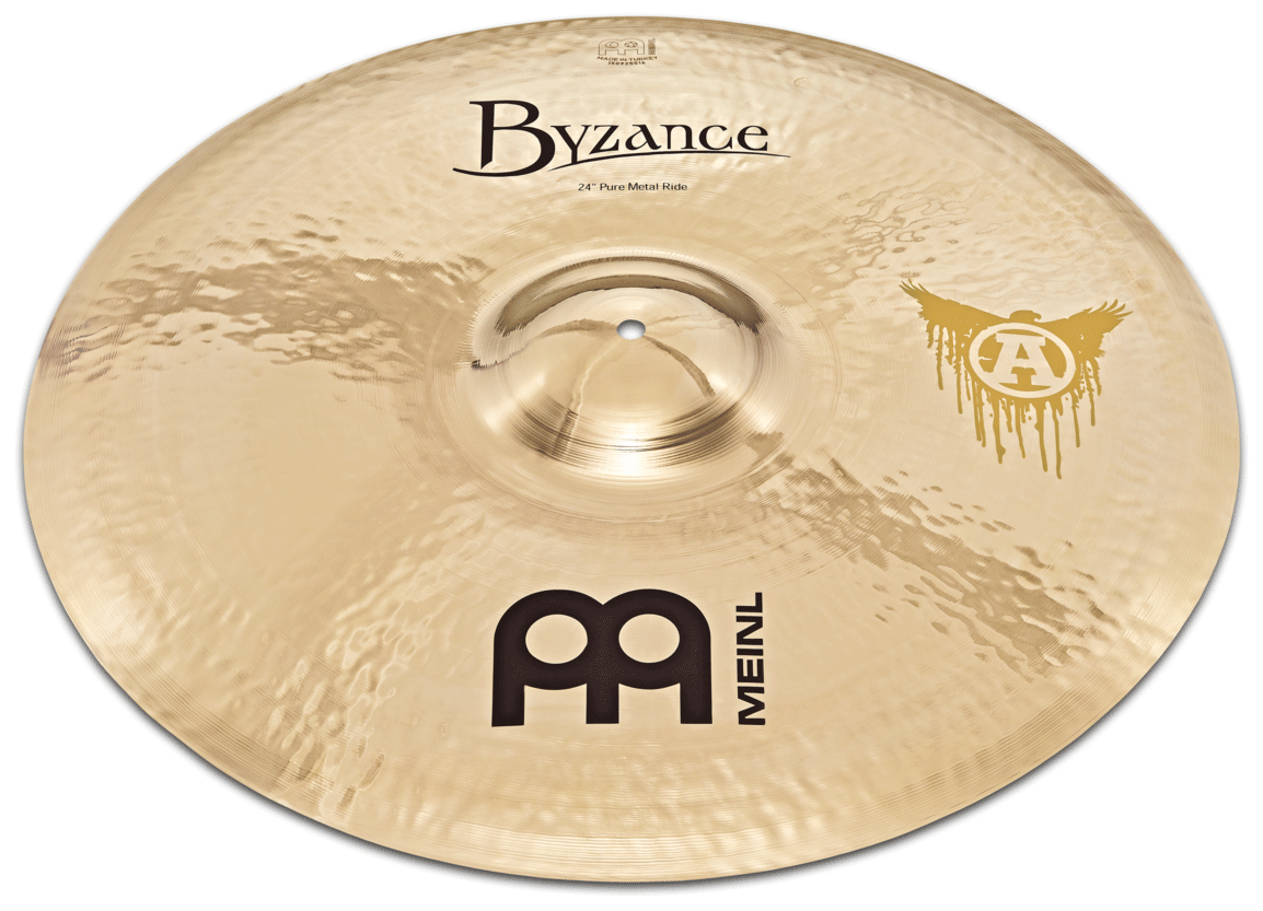 Byzance Brilliant Chris Adler's signature cymbal Pure Metal Ride
